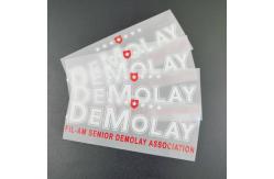 China Custom 3D Rubber Heat Transfer Logo 3D Silicone Heat Transfer Labels Eco Friendly supplier