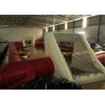 Commercial Adult Inflatable Soccer Field , Outdoor Inflatable Football Playground for sale