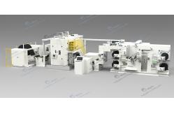 China High Precision Lithium Ion Batteries Roll To Roll Integrated Calendaring & Slitting Machine supplier