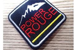 China Environmental 3D Custom Embroidered Patches Sew Iron On For Clothing , Bag supplier