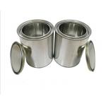 0.25L Engine Oil Tin Can Metal Round Tin Can With Lid for sale
