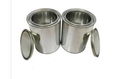 China 1L Paint Pail Bucket Waterproof Metal Lid Mini Tin Pails supplier