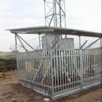 Lattice Type Paint Kits Steel Tower Used For Communication for sale