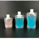 Leakproof 30ml 50ml 100ml Reusable Shampoo Spout Pouch Travel Size For Lotion Shower Gel for sale