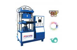 China FuLund Automatic silicone mobile phone cases back cover flat vulcanizing machine supplier