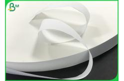 China Decomposable Packing Paper 28gram White Straw Wrapping Paper 32mm Width Roll supplier