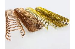 China Nylon Coated Metal Wire O Bindings For A4 A5 Notebook supplier