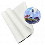 280g Matte Inkjet Polyester Canvas Rolls With Coating For Wall Art