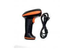 China Orange Handheld Barcode Reader With Multi Language supplier