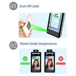 Detection Range 0.5m EU Green Pass Scanner 8 Inch IPS Face Recognition Devices for sale