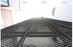 China 1.5mm 2mm Aluminum Expanded Metal Mesh Ceiling Customized Services supplier