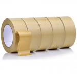 Flatback Custom Kraft Paper Tape Biodegradable Printable Writable Self Adhesive Non Reinforced