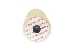 China Non Woven Adult Double Round Wireless Ecg Electrodes supplier