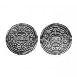 Cookie Round Shape Mylar Aluminum Foil Bags Resealable Edible 3.5g Die Cut for sale