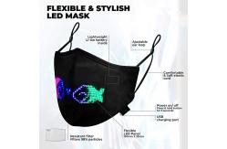 China Adults Programmable LED Face Mask supplier