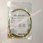 989803145101 Patient Monitor Accessories PHiliph ECG Lead Set 3 Leadset Grabber IEC ICU 1M M1672A for sale
