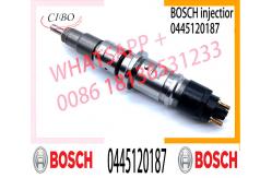 China QSL9 6BT QSB Engine Fuel Injector 0445120187 5256034 4983514 68210512AA 0986435573 F00E200419 supplier