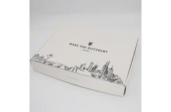China Customized Corrugated Folding Packaging Box Foldable Clothes Packaging Gift Box supplier