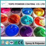 Switchboards Epoxy Polyester Coating , RAL 1021 Colza Yellow Excellent Powder Coating for sale