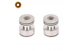China Ra0.4 Titanium Cnc Machined Parts Sandblasting For Racing Stringed supplier