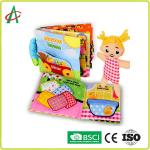 BSCI Polyester 9 Sensory Items Activity Books For Infants for sale
