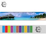Durable Custom Lenticular Printing / Catoon 3d Lenticular Ruler For Kids for sale