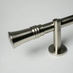 KIEI EP-044 Curtain Rod Hot Sale Luxury Adjustable Finial Hardware Precision Manufacturing Factory Outlet for sale