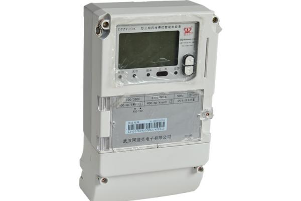 Prepaid Smart Electric Meter Three Phase Four Wires Active Energy Measurement MD