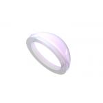 Si Material Positive Meniscus Lens 632.8nm Low Spherical Aberration Lens for sale