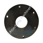 Black Steel C45 CNC Electromagnetic Clutch Parts Mounted Plate for sale