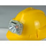 OLED Screen LED Miners Cap Lamp , 1.78W IP68 Rechargeable Miners Safety Light for sale