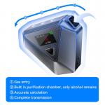 Multi Language Multi Unit Portable Breath Analyzer ABS Plastic Bluetooth Alcohol Tester for sale
