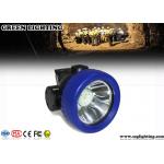 2600mA Cordless Mining Hard Hat LED Lights , 3.7V Waterproof Cree LED Cap Lamp for sale