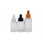 18mm  Cosmetic Essential Oil Dropper  100ml Skin Care Glass Bottle for sale