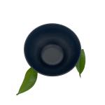 Restaurant Hotel Round Melamine Soup Bowl Dinnerware Matte Black 6.5'' for sale