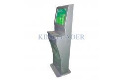 China Self Service Interactive Touch Screen Kiosk With Rugged Metal Keyboard supplier