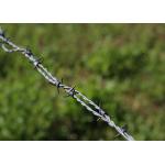 Garden Anti-Theft Double Strand Reverse Twist Hot Dipped Galvanized Barbed Wire Roll for sale