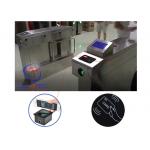 infrared automatically turnstile mechanism barcode reader swing hidden gate barrier for student access for sale