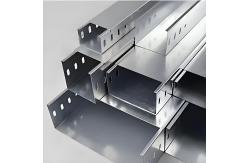 China Wall Mount Galvanized Enclosed Cable Tray For Dependable Cable Management supplier