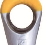 Galvanized Steel  Wire Rope End Stop Closed Spelter Socket 1 - 1/8 for sale