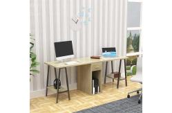 China 750Hmm Modern Computer Desks Scratch Resistant Wood Writing Desk supplier