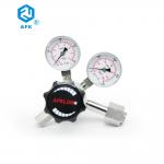 Stainless Steel High Pressure Air Regulator Two Stage Pressure Regulator With Relief Valve for sale