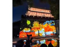 China 8500 LM Interactive Projection Mapping Outside Immersive Projection Mapping supplier