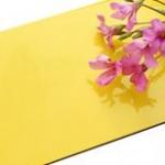 1220mm width High Gloss Aluminum Composite Panel UV Resistance for sale