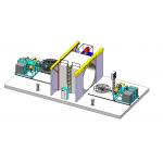 2 Arms Shuttle Rotomolding Machine Oven Type Customized for sale