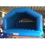 Blue Kids Inflatable Bounce House Commercial Grade 7.9 X 7.1m Safe Nontoxic for sale