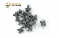 China Steel Reinforced Cemented Carbide Tool Tips , Four Heads Carbide Tip Tool supplier