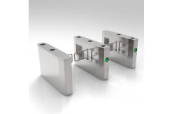 China OEM CE Certificated Swing Barrier Turnstile Automatic RFID Access Control Speedlane supplier
