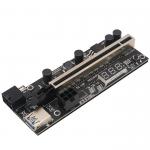 PCIE Riser 1x To 16x Graphic Extension With Temperature Sensor For Bitcoin for sale