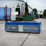 Heavy Duty Plant Trailer With Hydraulic Lifting Trackless Transfer Cart for sale